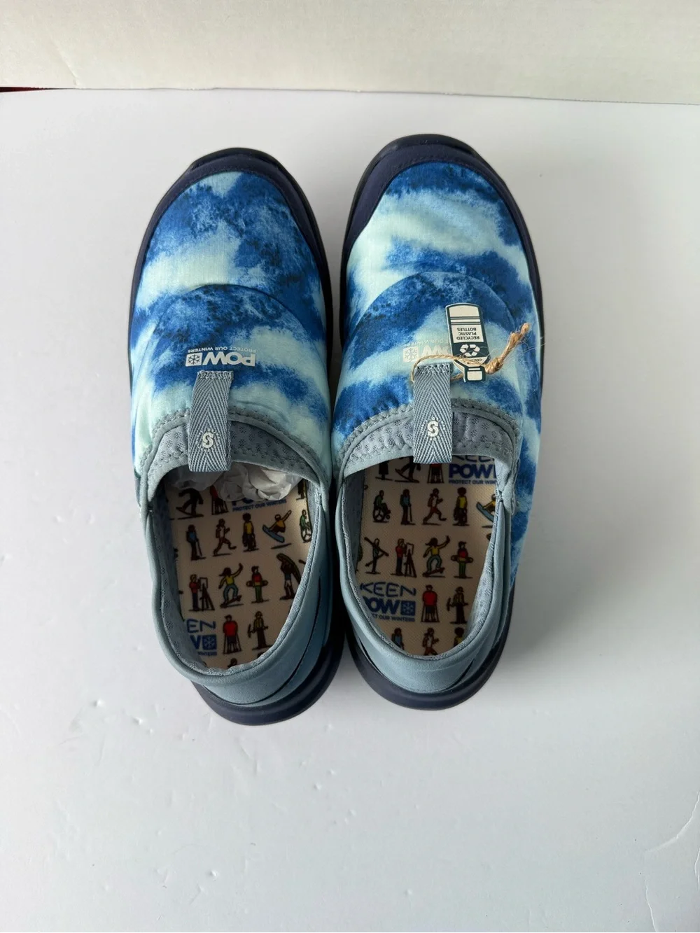 Keen Kids Blue Tie-Dye Slip-On Sneakers